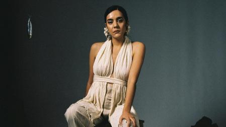 La cantante de La Palma Valeria Castro.