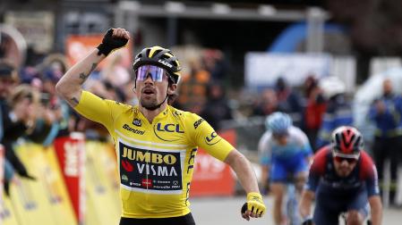 Primoz Roglic entra vencedor en la etapa reina de la París-Niza