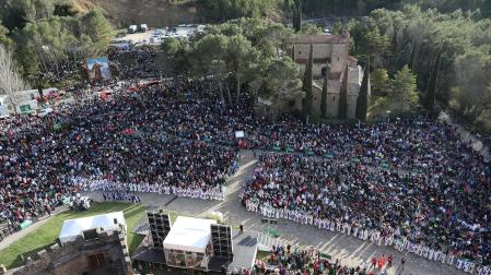 Celebración de la misa de la segunda Javierada 2022