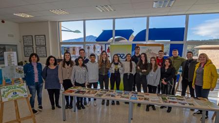 Los futuros profesionales del sector, alumnos del ciclo de Turismo en el Politécnico de Estella
