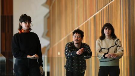 Magdalena Orellan, Hugo Amoedo y Blanca Camell, en Baluarte
