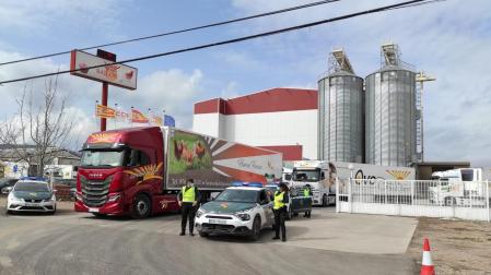 desde La Almunia de Doña Godina hasta la AP-68, donde los recogen las patrullas forales
