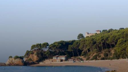 Playa de Fenals de Lloret de Mar en la que se produjo el ahogamiento