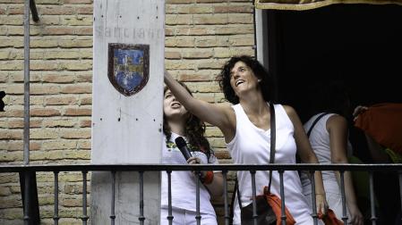Imagen de archivo del lanzamiento del cohete en Puente la Reina