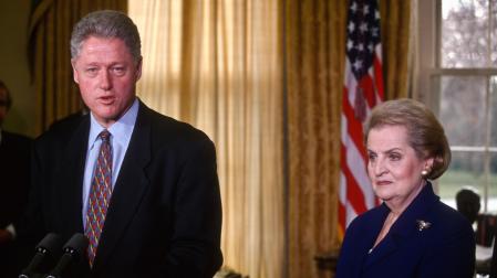 Bill Clinton y Madeleine Albright

23/03/2022