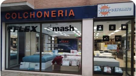 Colchonería Eurodescanso en la calle La Fuente 7 de Burlada