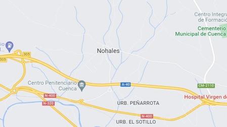 Imagen de Google Maps de la localidad de Nohales, en Cuenca