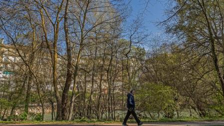 El paseo de Los Llanos, que conectaría con un puente peatonal con el paraje de la Chantona