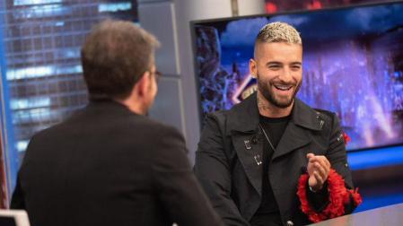 Maluma, en su visita a 'El Hormiguero'