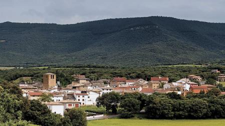 Vista general de Igúzquiza, municipio en riesgo importante de despoblación
