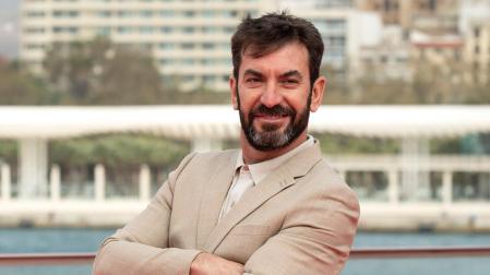 El presentador, actor y productor Arturo Valls en la presentación de 'Camera café, la película' en el Festival de Cine de Málaga