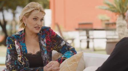 Ainhoa Arteta, en un momento de su entrevista en 'Mi casa es la tuya'