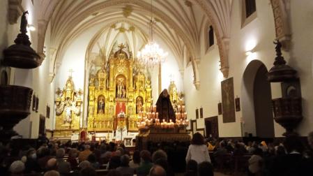 Procesión del Santo Entierro de la Semana Santa 2022 en Pamplona