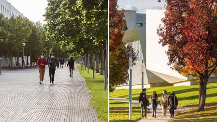 Imágenes de la UPNA y la UNAV