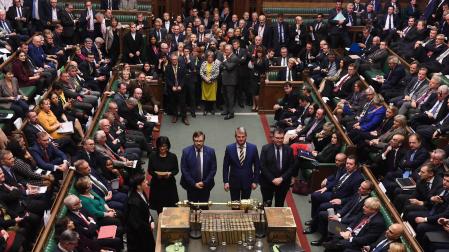 Imagen de archivo del Parlamento del Reino Unido