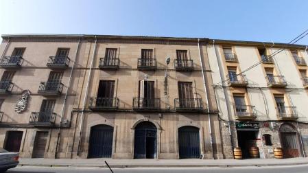 La antigua casa de las monjas que se cederá en Lodosa