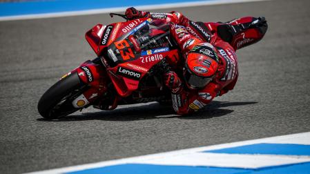 Bagnaia, en el circuito Ángel Nieto de Jerez de la Frontera