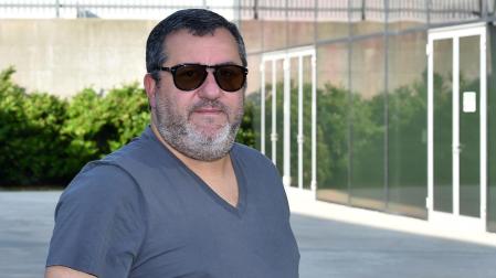 El italiano Mino Raiola, representante deportivo