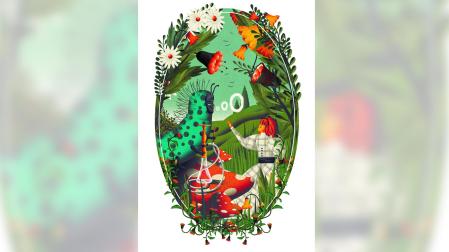 Ilustración de Jesús Sotés para el cuento de Alicia en el país de las maravillas