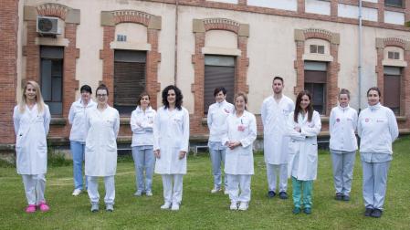 Equipo que integra la Unidad de Rehabilitación Cardiaca del HUN