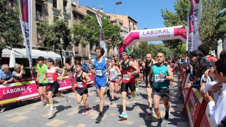 Fotos de la Vuelta a la Mejana de Tudela.