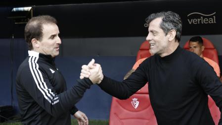 Jagoba Arrasate y Quique Sánchez Flores