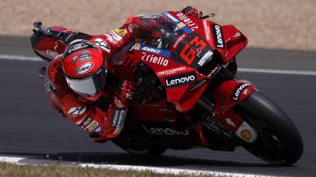 El piloto italiano Francesco Bagnaia (Ducati)