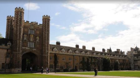 Imagen de la biblioteca de la Universidad de Cambridge