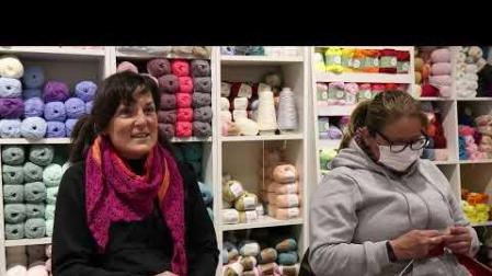 La chica de las lanas, talleres de punto en Pamplona