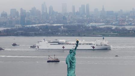 La ciudad de Nueva York está registrando un repunte de los casos de covid-19