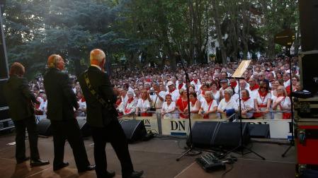 Los Sanfermines de 2019 en la Plaza de la Cruz