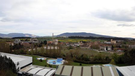 Vista general del barrio de Echavacoiz del pasado abril, donde se produjeron las quejas