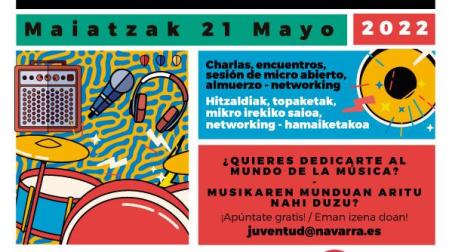 Cartel Navarra Music Gaztea