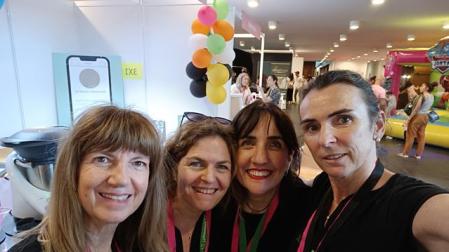 El equipo del stand de Thermomix en Expofamily