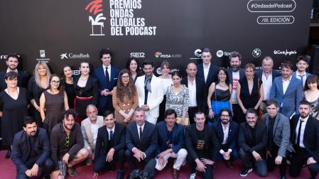 Pablo Juanarena, el segundo por la derecha de la fila inferior