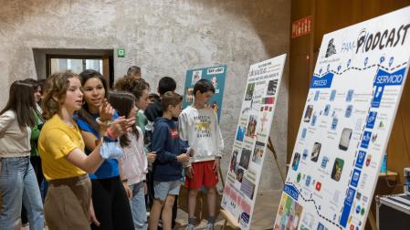 Los escolares presentaron sus proyectos en el Palacio del Condestable