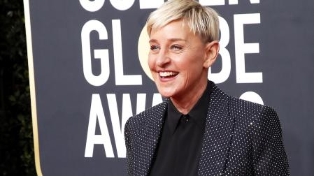 Ellen DeGeneres en una edición de los Premios Globo de Oro
