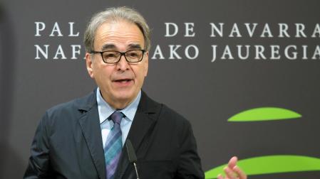 El ministro de Universidades, Joan Subirats, en Pamplona