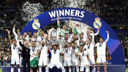 Fotos de la celebración del Real Madrid de su decimocuarta Copa de Europa.