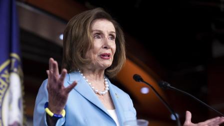 Nancy Pelosi, presidenta de la Cámara Baja de Estados Unidos