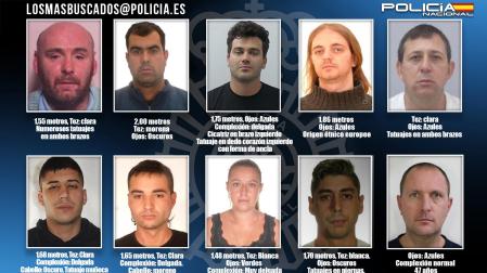 Los 10 prófugos más buscados