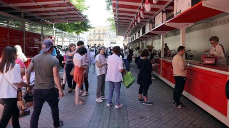 La tómbola de Cáritas se inauguró este sábado