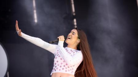 Amaia Romero, en su concierto en la segunda jornada del Primavera Sound
