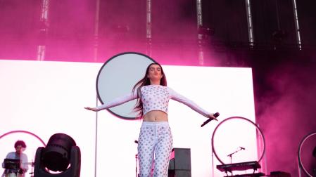 Amaia Romero, en su concierto en el Primavera Sound este pasado 3 de junio