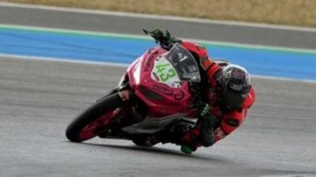 Hodei Martínez, en Jerez.