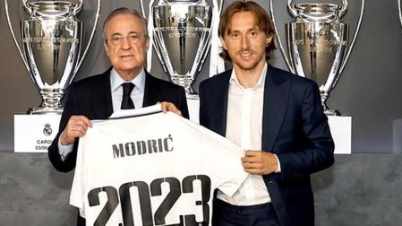 Luka Modric seguirá en el Real Madrid la próxima temporada