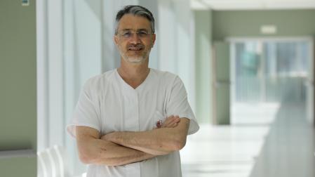 Esteban Salgado es oncólogo del Hospital Universitario de Navarra