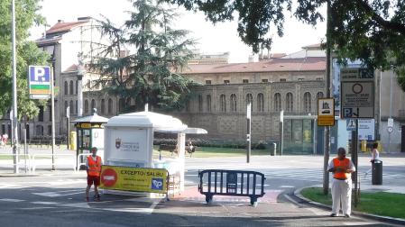 Dos naranjitos, en la zona del aparcamiento del Rincón de la Aduana
