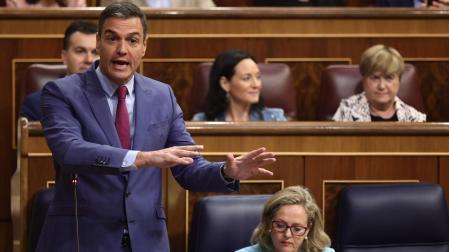 El presidente del Gobierno, Pedro Sánchez