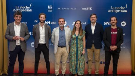 Asistentes a 'La Noche de las Empresas' organizada por BrandOK en el Hotel 3 Reyes de Pamplona